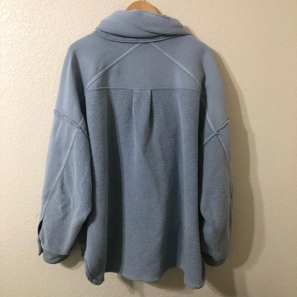 Free People Women's Jordan Jacket in Larkspur Blue - Size Large - Picture 8 of 11